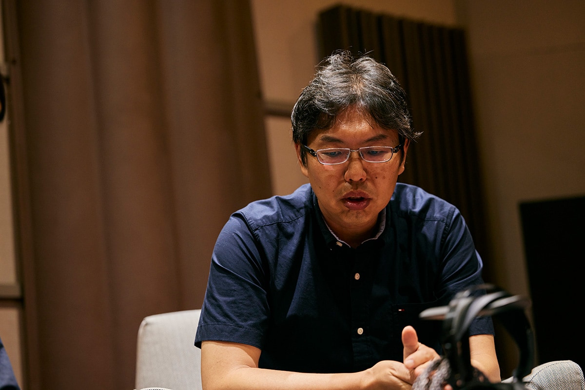 [ Thumbnail ] Chikara Kobayashi from the Product Development Department, Creator & Consumer Audio Division