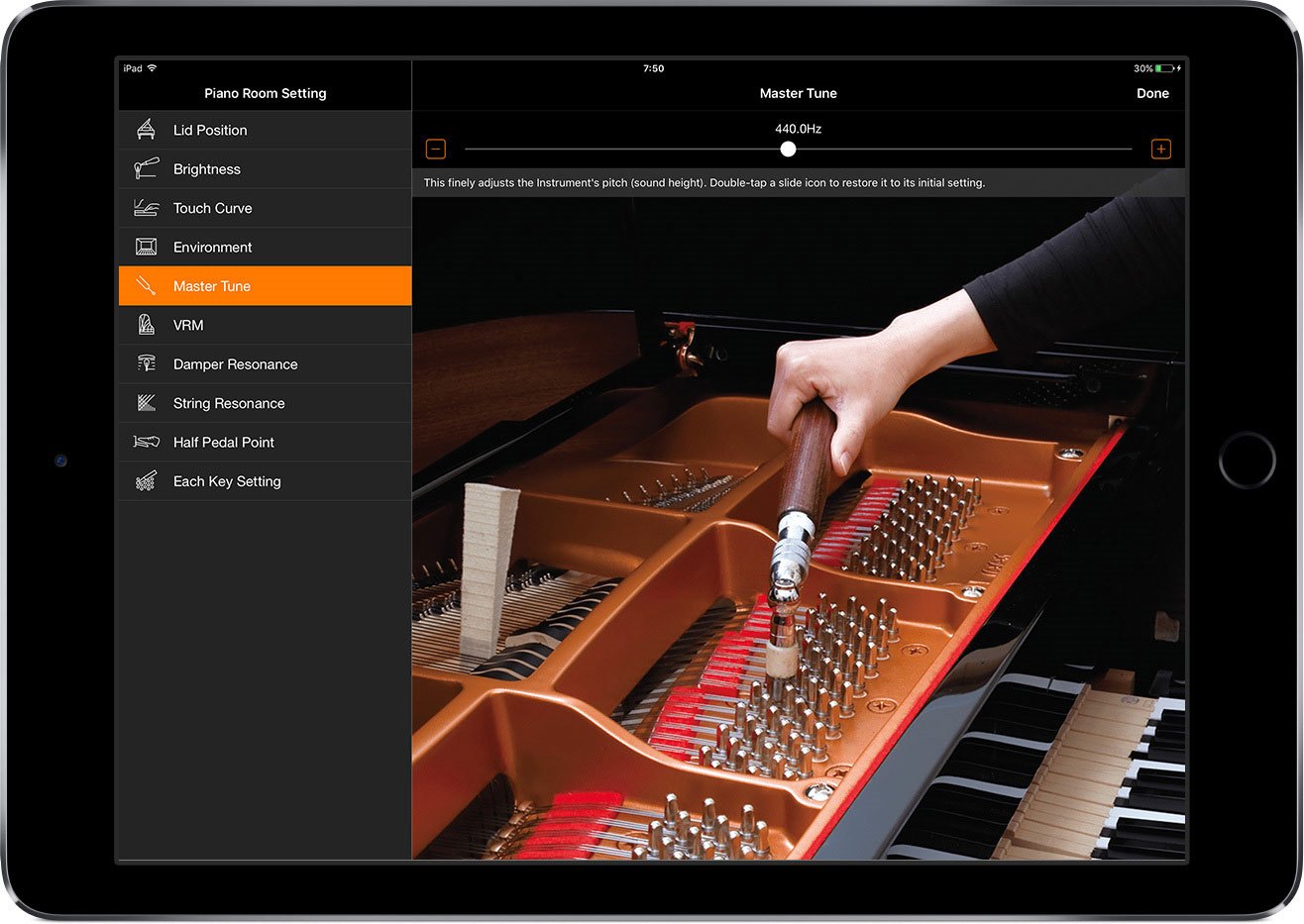 yamaha smart pianist app