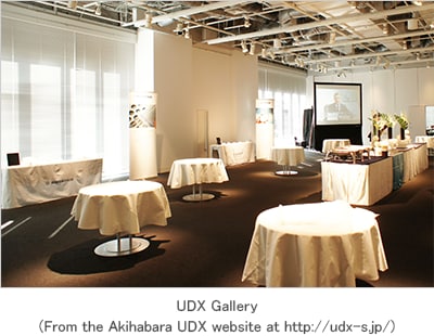 請先為我們形容一下 UDX 會議空間和 UDX 藝廊。