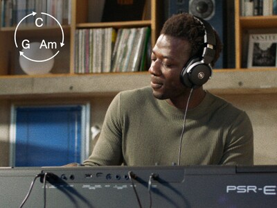 PSR-E483 自動和弦演奏功能圖