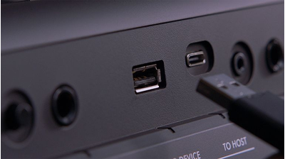 PSR-E583 連接功能和輸出功能圖