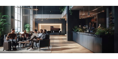 飯店業場景圖像