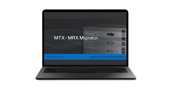 Yamaha 編輯軟體 MTX-MRX Migrator