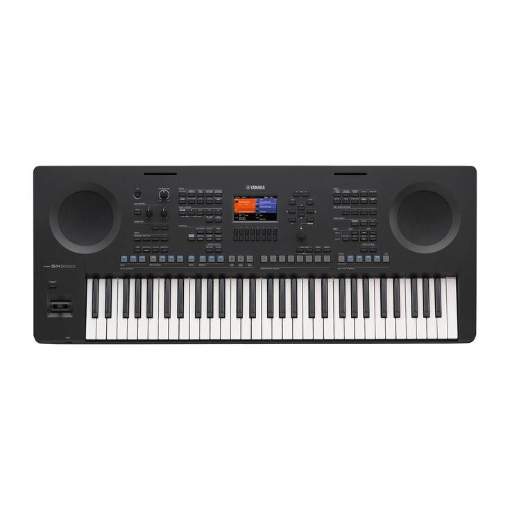 Yamaha 數位工作站 PSR-SX620 俯視圖