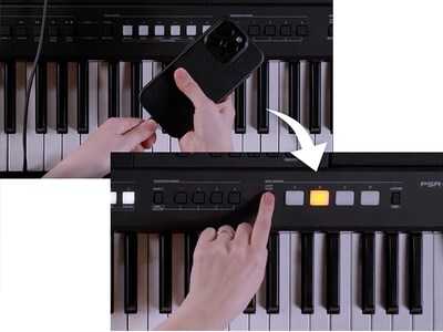 PSR-E583 快速取樣功能圖