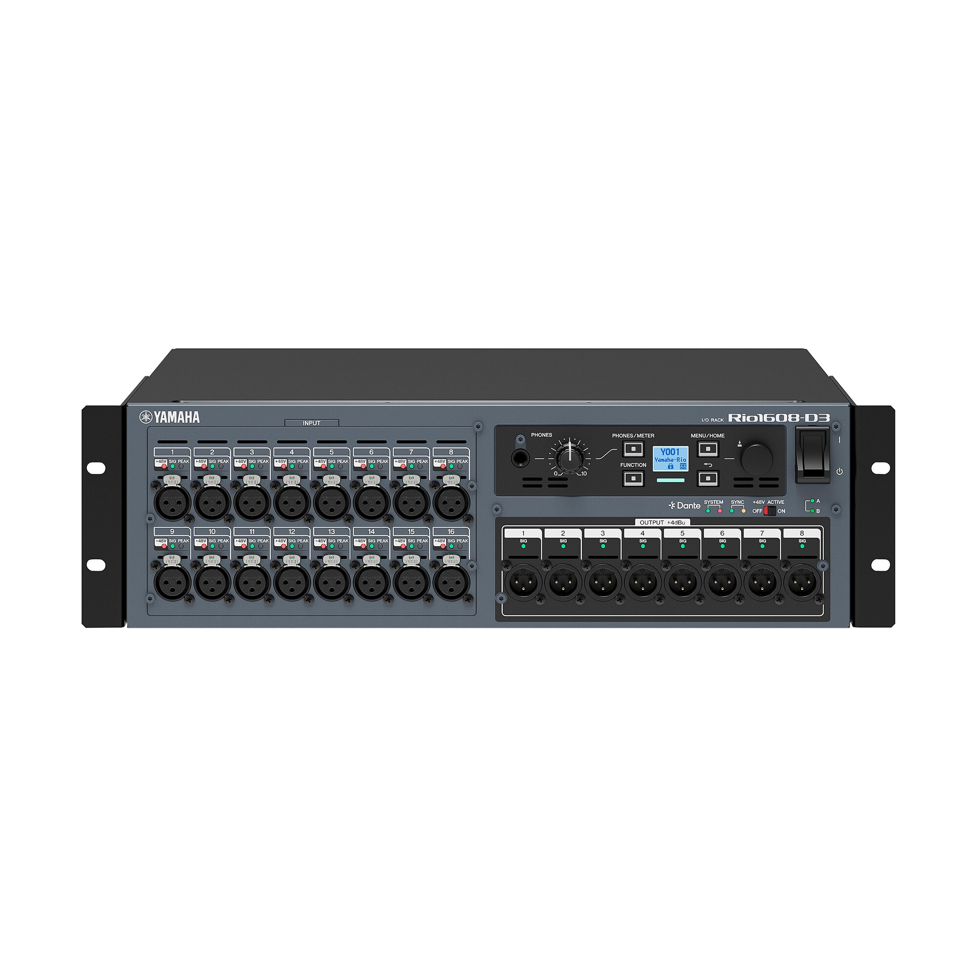 Yamaha Rio1608-D3 I/O 機櫃