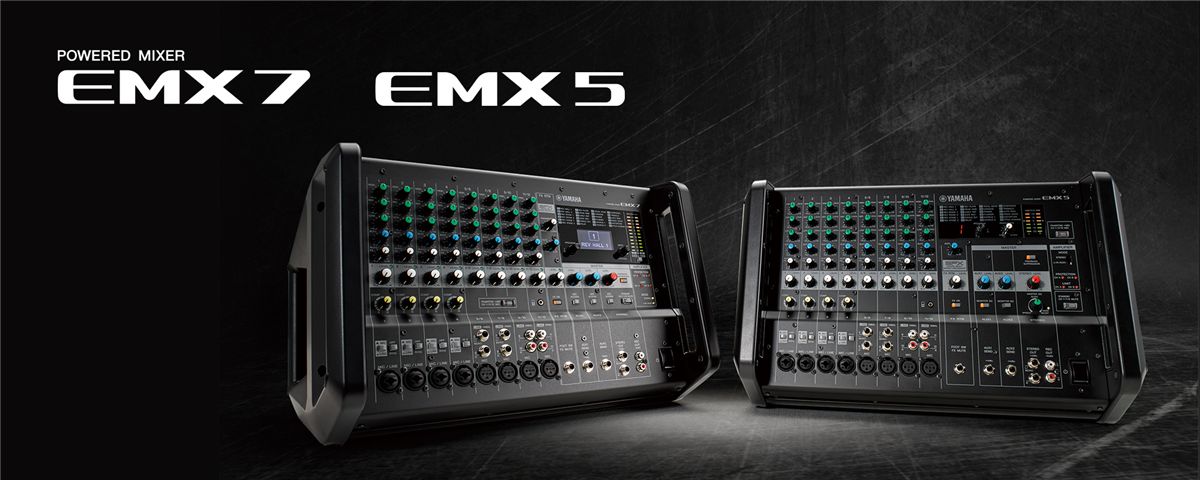 新EMX7/EMX5 - 概述- 混音器- 專業音響- 產品- Yamaha - 台灣
