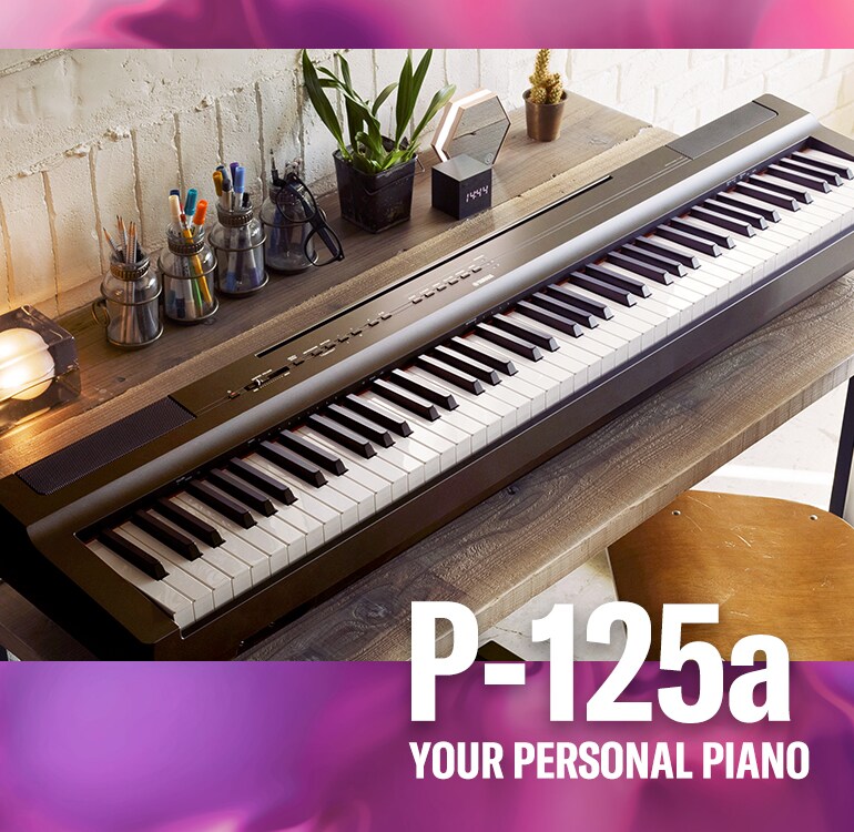 P-125a - 概述- 可攜式數位鋼琴(P系列) - 產品- 鋼琴- Yamaha山葉音楽