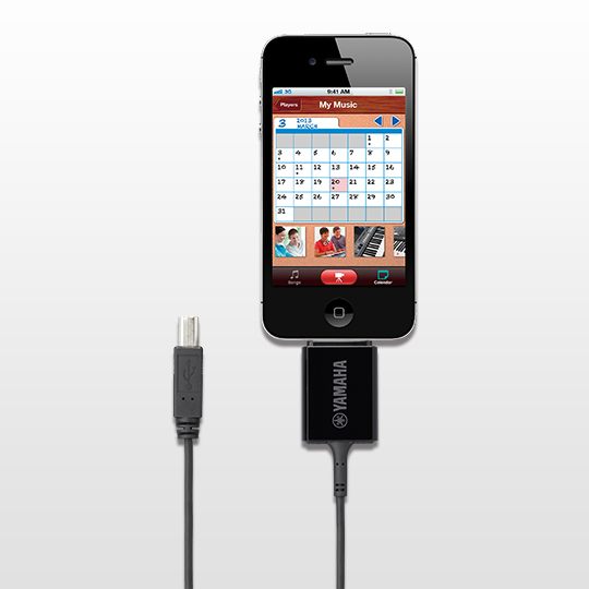 YAMAHA iPad/iPhone/iPod touch用USB MIDIインターフェース i-UX1