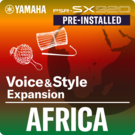 Africa 非洲音色（預先安裝擴充包 - Yamaha Expansion Manager 相容資料）
