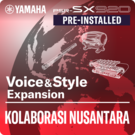 Kolaborasi Nusantara 印尼音色（預先安裝擴充包 - Yamaha Expansion Manager 相容資料）
