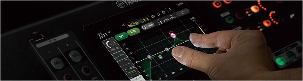TF 系列- 特色- 混音器- 專業音響- 產品- Yamaha - 台灣