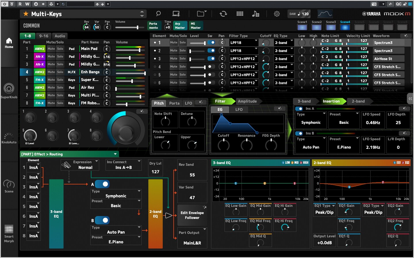 MODX M 專屬插件— Expanded Softsynth Plugin - 概述- Apps - 產品