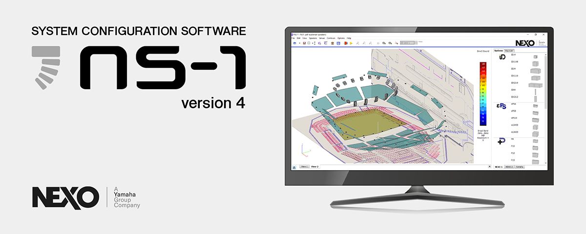 NEXO更新NS-1系統軟體，整合山葉喇叭系統以及AFC 設計助理- Yamaha - 台灣