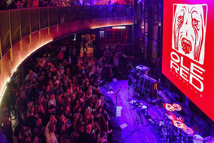 圖片：主舞台及夾層由 Opry Entertainment Group 提供