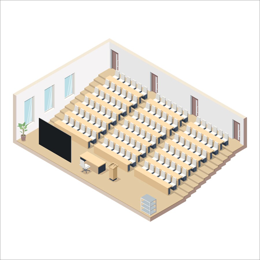 Presentation Room (Large) with An Operator