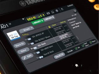QuickPro Presets™ 提供即時存取功能給 Pro Sound 設定
