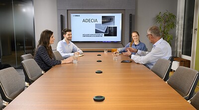 Photo showing people having a meeting