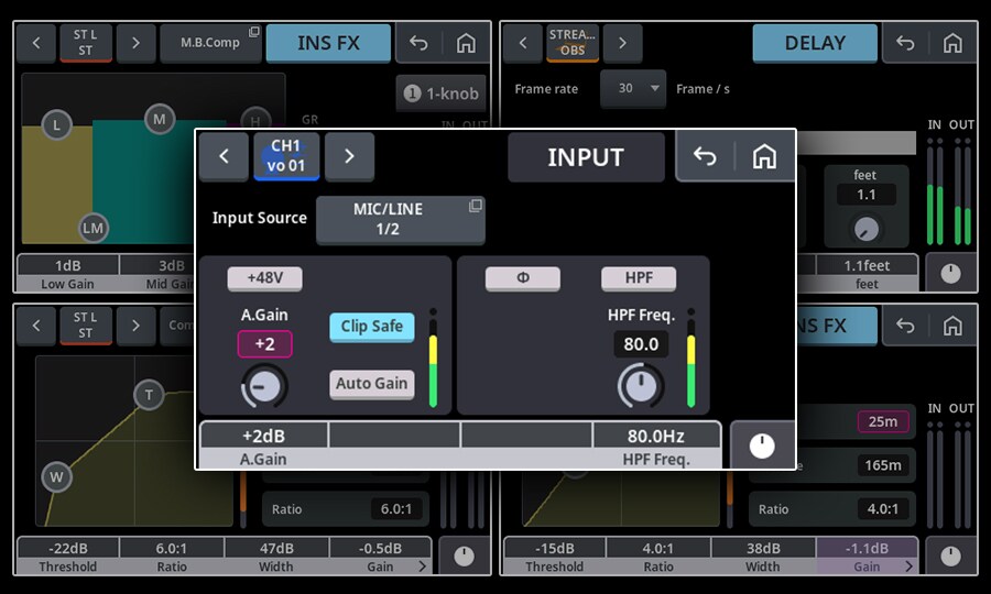 Yamaha URX44V：專業級音質的輔助工具